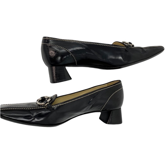 Y2K🖤PRADA- 1990’s Patent Leather Prada Loafers - Picture 5 of 10